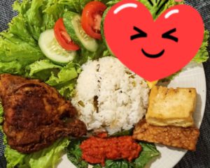 Ayam Goreng Laos Nasi Daun Jeruk