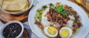 Nasi Bakmoi Surabaya Komplit