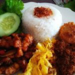 Nasi Uduk Komplit
